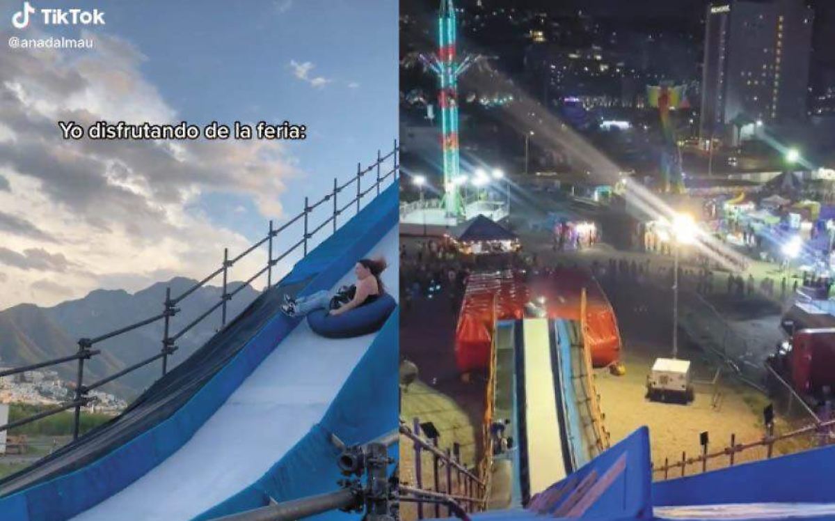 Juego de feria de Nuevo León se vuelve viral por ser extremo; ¿te subirías al Rampa Xtreme?